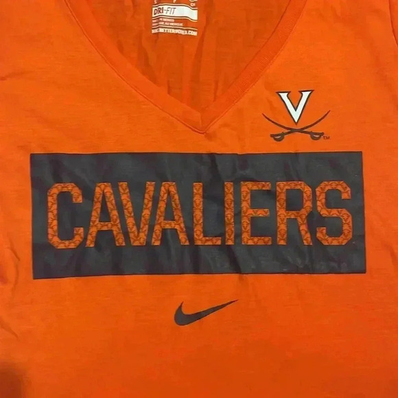 Nike Dri-fit shirt size small University of Virginia Cavaliers - Picture 3 of 3